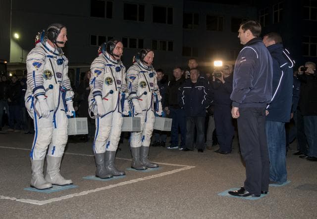 NASA image: Expedition 39 Preflight