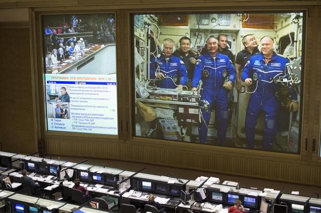 NASA image: Expedition 39 Docking