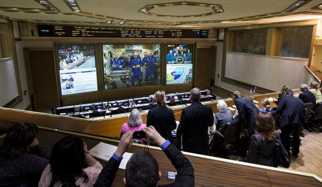 NASA image: Expedition 39 Docking