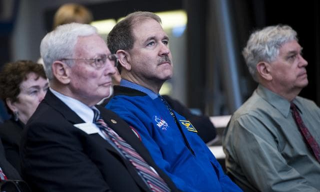 NASA image: Repairing Hubble Exhibit Reception