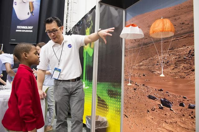 NASA image: USA Science and Engineering Festival 2014