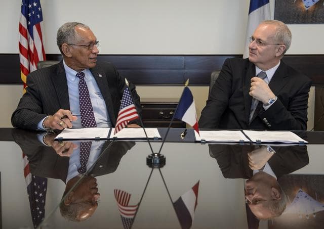 NASA image: NASA CNES SWOT Agreement