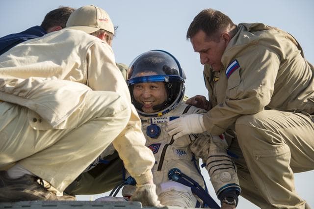 NASA image: Expedition 39 Soyuz TMA-11M Landing