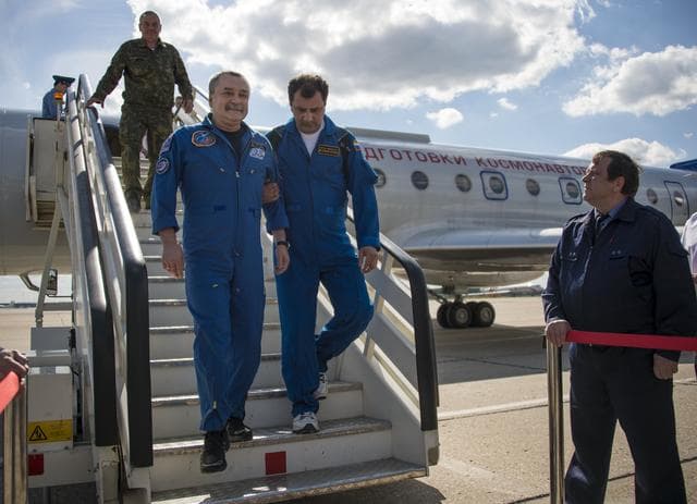 NASA image: Expedition 39 Soyuz TMA-11M Landing