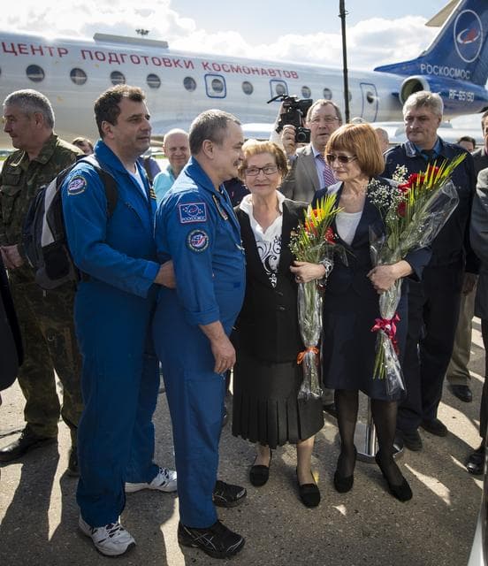 NASA image: Expedition 39 Soyuz TMA-11M Landing