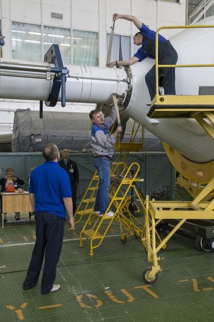 NASA image: Expedition 40 Preflight