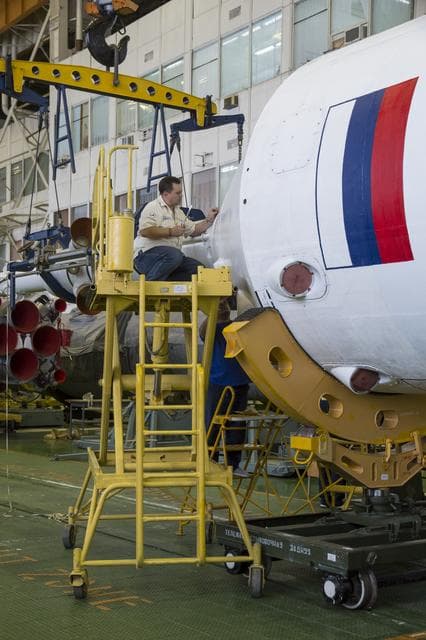 NASA image: Expedition 40 Preflight