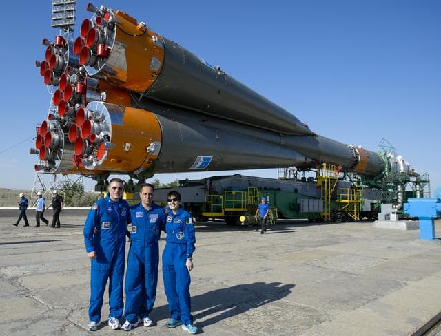 NASA image: Expedition 40 Preflight