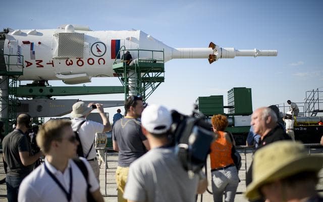 NASA image: Expedition 40 Preflight