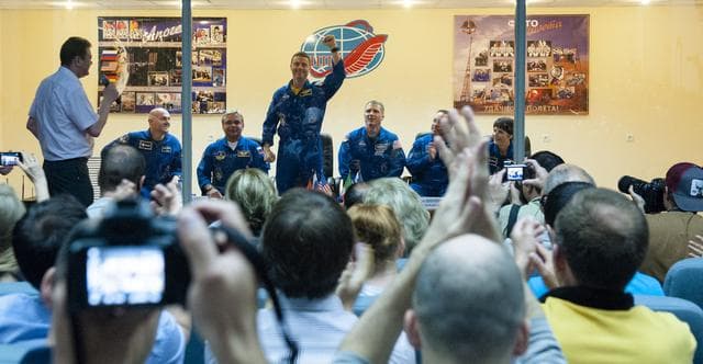 NASA image: Expedition 40 Press Conference