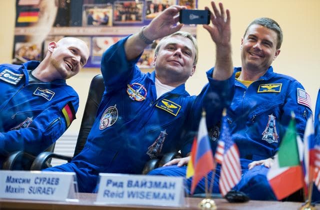 NASA image: Expedition 40 Press Conference