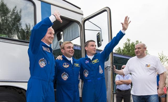 NASA image: Expedition 40 Preflight