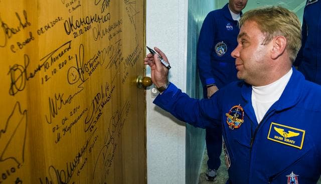 NASA image: Expedition 40 Preflight