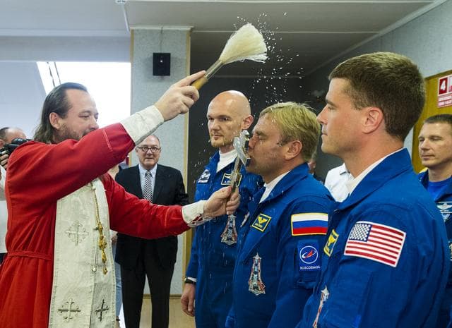 NASA image: Expedition 40 Preflight