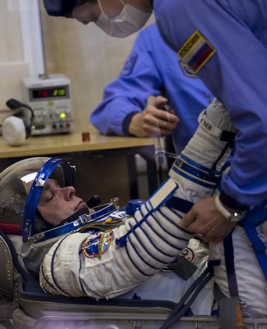 NASA image: Expedition 40 Preflight