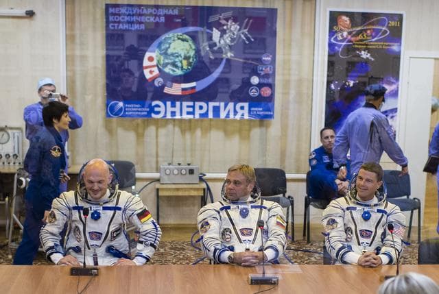 NASA image: Expedition 40 Preflight