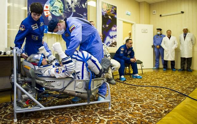 NASA image: Expedition 40 Preflight