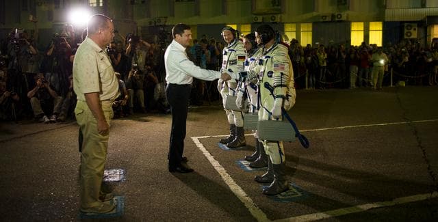 NASA image: Expedition 40 Preflight