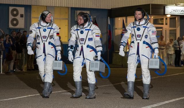 NASA image: Expedition 40 Preflight