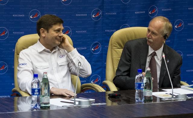 NASA image: Expedition 40 Post Docking Statement