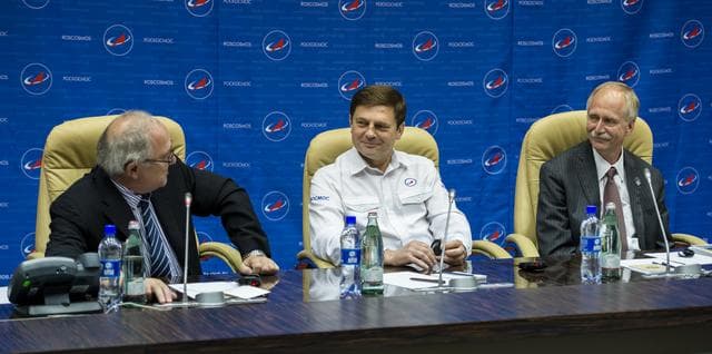 NASA image: Expedition 40 Post Docking Statement