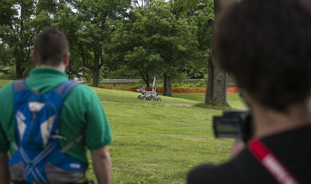 NASA image: 2014 NASA Centennial Challenges Sample Return Robot Challenge