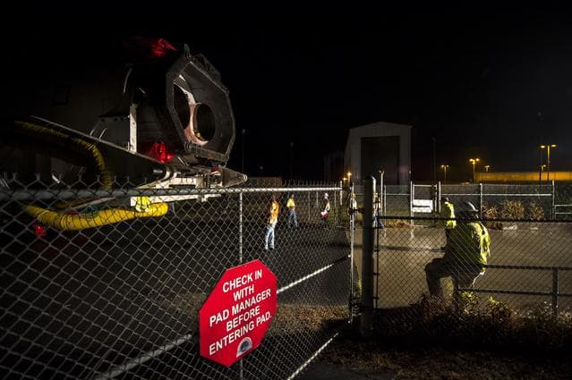 NASA image: Antares Rocket Rollout