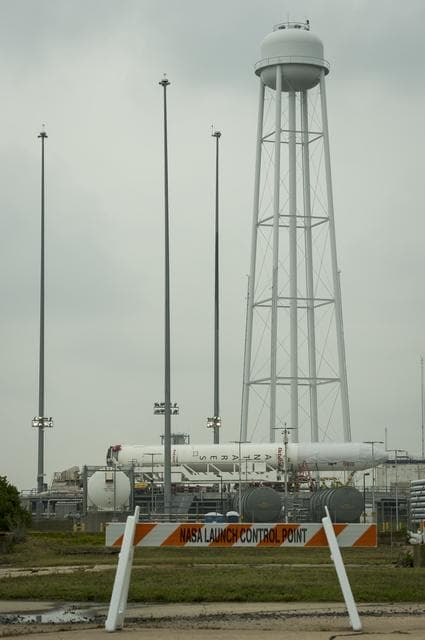 NASA image: Antares Rocket