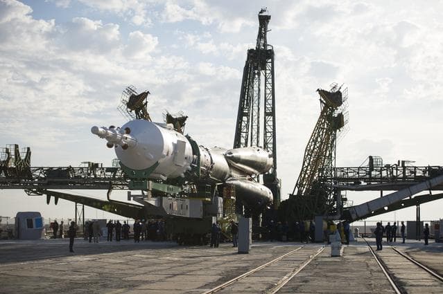 NASA image: Expedition 41 Rollout
