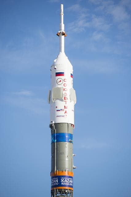 NASA image: Expedition 41 Rollout
