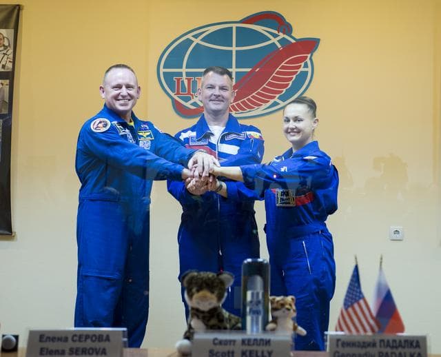 NASA image: Expedition 41 Press Conference