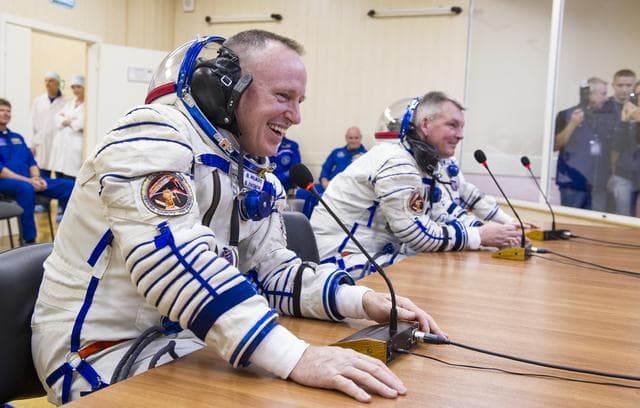 NASA image: Expedition 41 Suit Up