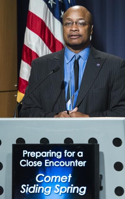 NASA image: Mars Comet Encounter Briefing