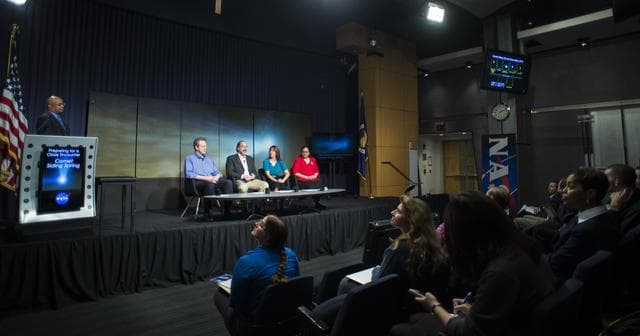 NASA image: Mars Comet Encounter Briefing