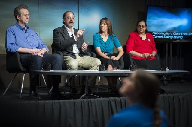 NASA image: Mars Comet Encounter Briefing