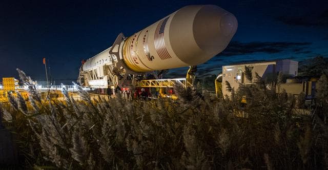 NASA image: Orb3 Antares Rollout