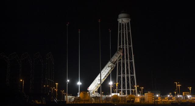 NASA image: Orb3 Antares Raising 