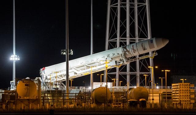 NASA image: Orb3 Antares Raising 