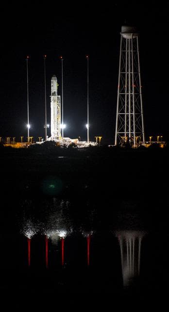 NASA image: Orb3 Antares Raising 