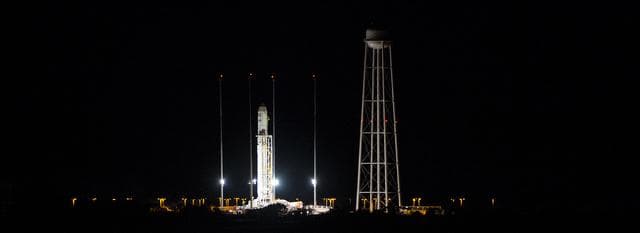 NASA image: Orb3 Antares Raising 
