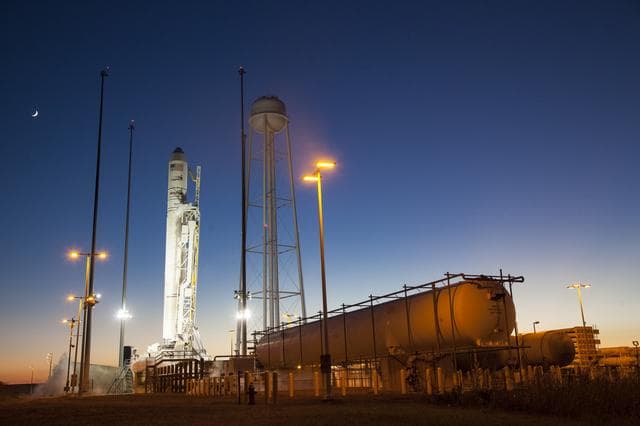 NASA image: Antares Orbital-3 Mission