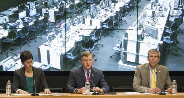 NASA image: Orb-3 Antares Mishap Press Conference