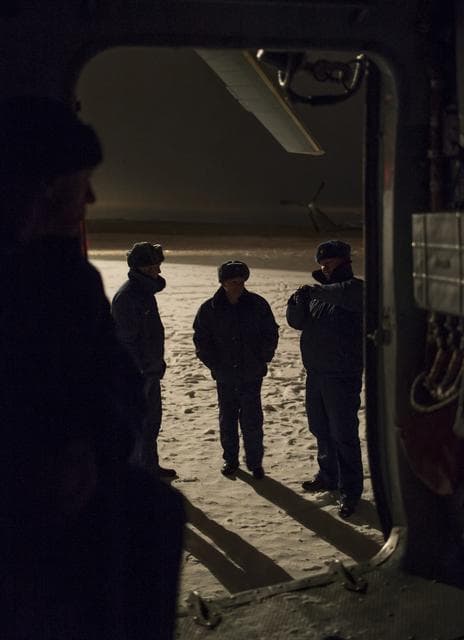 NASA image: Expedition 41 Soyuz TMA-13M Landing