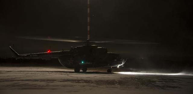 NASA image: Expedition 41 Soyuz TMA-13M Landing