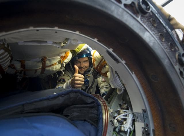 NASA image: Expedition 41 Soyuz TMA-13M Landing