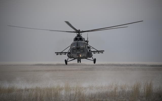 Expedition 41 Soyuz TMA-13M Landing