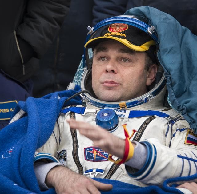 NASA image: Expedition 41 Soyuz TMA-13M Landing