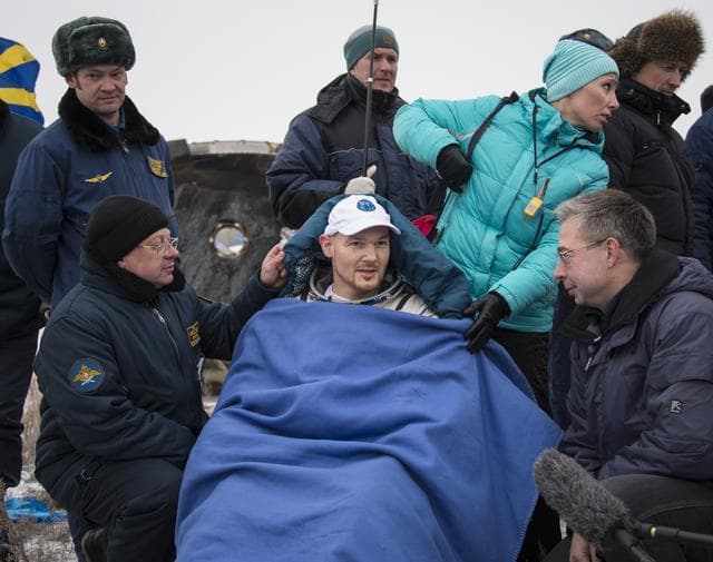 Expedition 41 Soyuz TMA-13M Landing