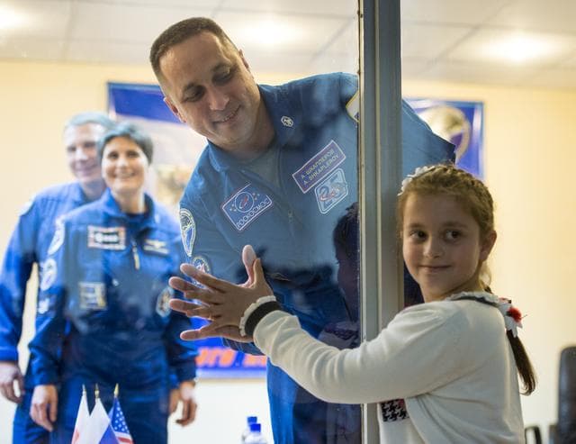 NASA image: Expedition 42 Press Conference