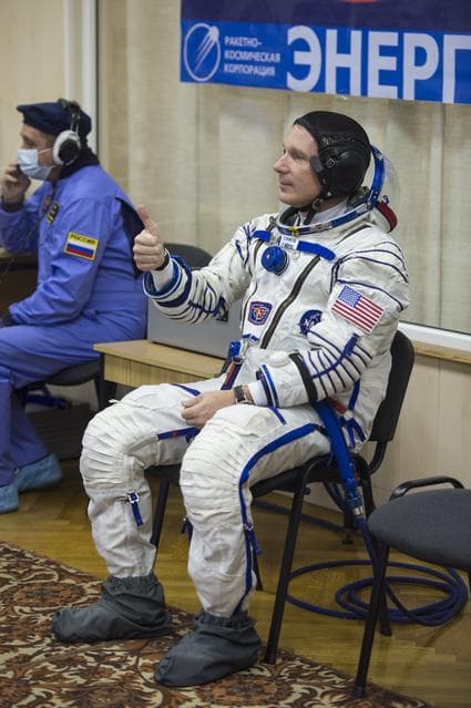 NASA image: Expedition 42 Pressure Check